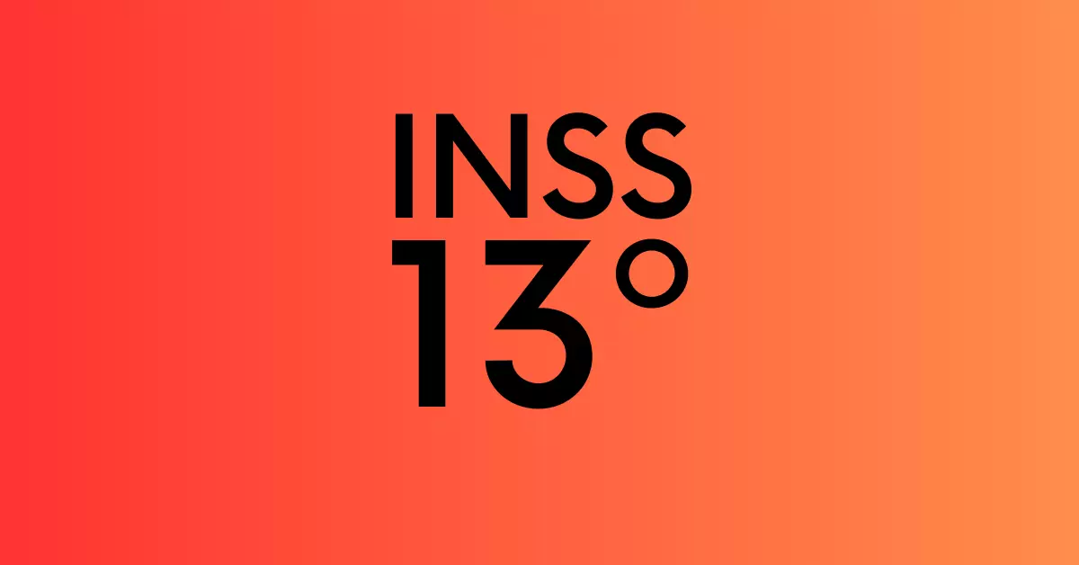 um banner escrito INSS e 13º
